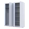 Set Doros Promo s policemi Bílá 2+2 dveře 180×48×204 (44900288)