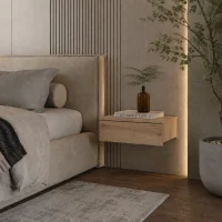 Noční stolek Doros Levia Dub Evok 1 zásuvka 46x31x15 (41516096)