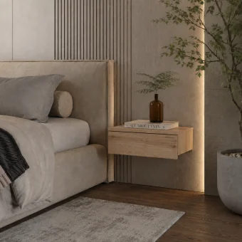 Noční stolek Doros Levia Dub Evok 1 zásuvka 46x31x15 (41516096)