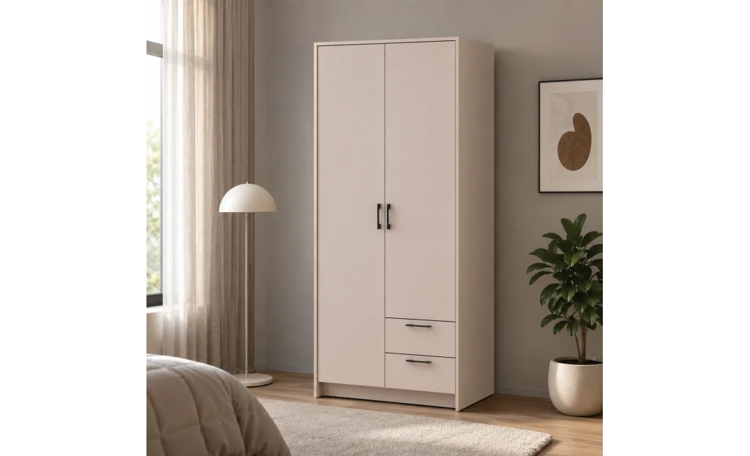 Šatní skříň Doros Rondi Kašmír 2 dvere 82x52x195 (80738467)