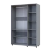 Skříň na oblečení Doros Thorn Šedá 3 DTD tyč 135x51.6x200 (44900487)