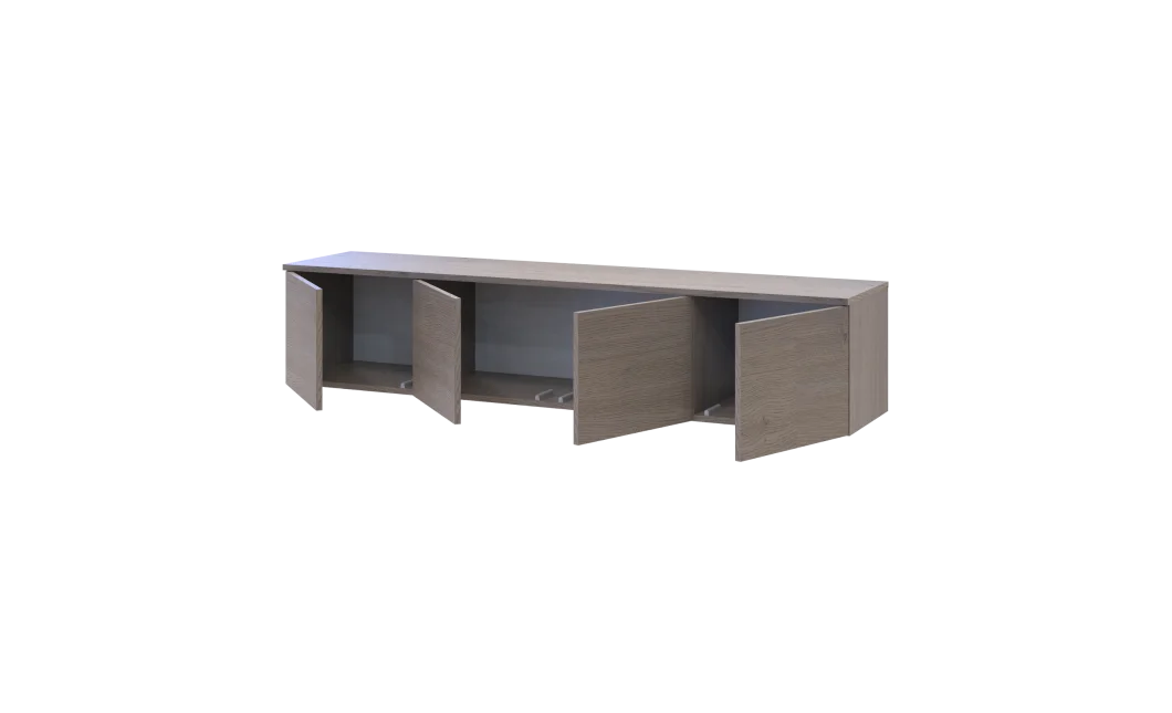 TV stolek Doros Lévia Cannolo 4 dveře 160×35×33 (41516197)