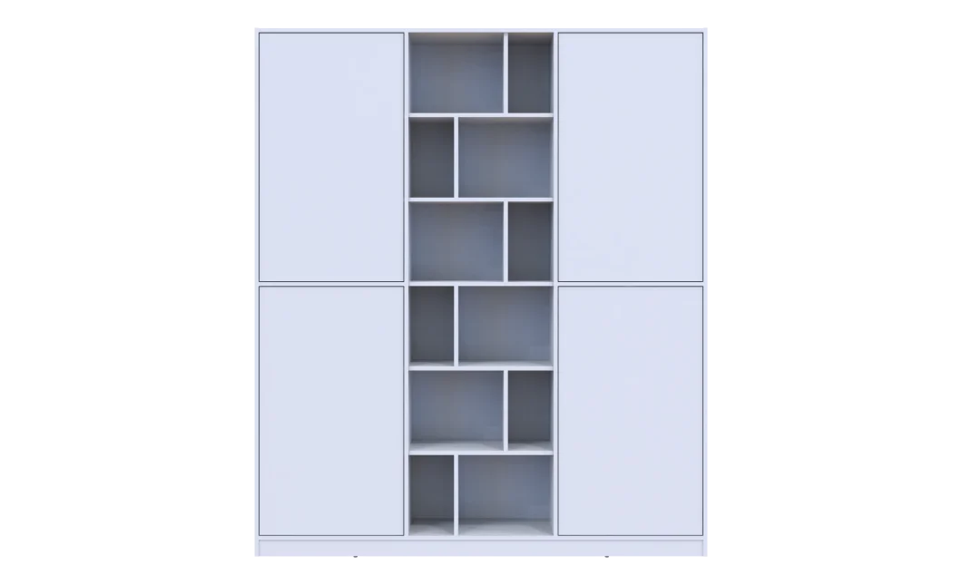 Skříň na oblečení Doros Morgan Bílý dveře DTD 180×40×210 (42001246)