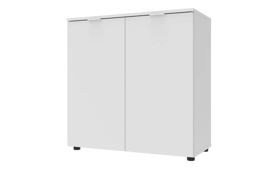 Komoda Doros Ron 3 2 dveře Bílý 80 × 38 × 81 (41516001)