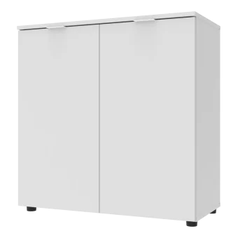 Komoda Doros Ron 3 2 dveře Bílý 80 × 38 × 81 (41516001)