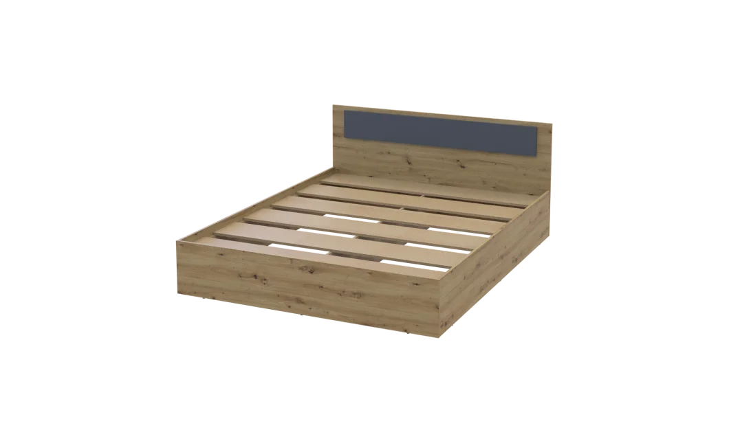 Postel Doros Rondi Dvoulůžková Dub Artisan/Antracit 160x200 (44900532)