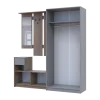 Předsíň Bela a skříň Promo Cremona Cannolo/Šedá 2 DTD 190×48×204 (42005331)