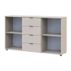 Komoda Doros Ron 5 Kašmír 2 dveře 4 zásuvky 140 × 38 × 81 (41516047)
