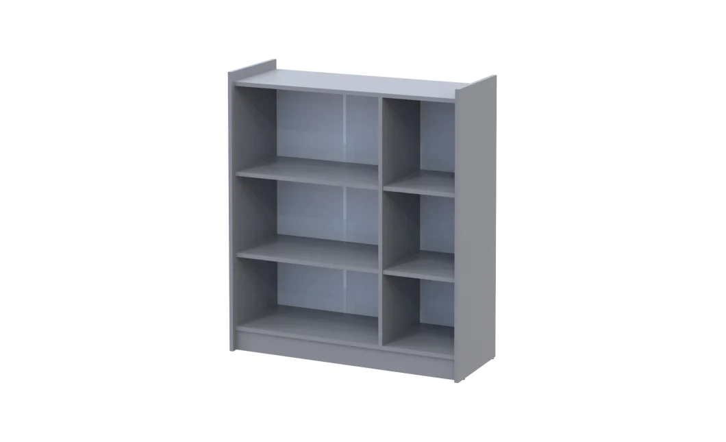 Botník se zrcadlem Doros Kassel Šedý 3 DTD 97×40×110 (42005509)