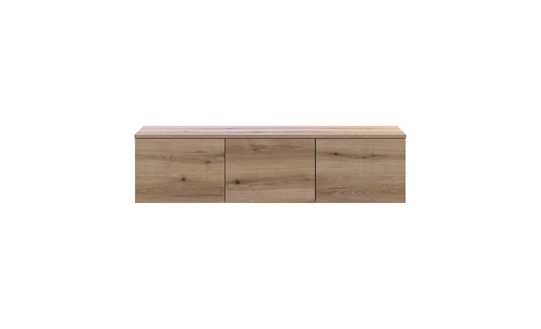 TV stolek Doros Levia Dub Evok 3 dveře 130x35x33 (41516290)