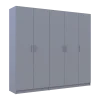 Sada Promo Šedá 2+3 dveře 225x48x204 (80737767)