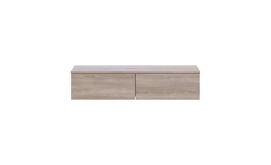 Toaletní stolek Doros Levia Dub Sonoma 2 zásuvky 100x32x22 (41516298)