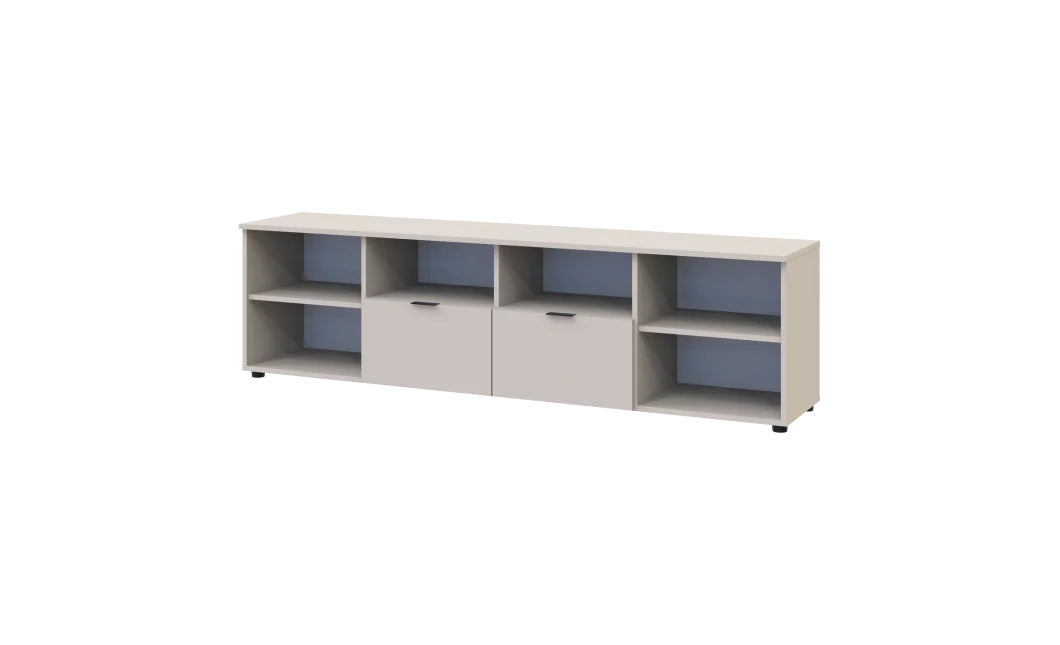 Komoda Doros Ron 4 Kašmír 2 dveře 2 zásuvky 180 × 38 × 50 (41516046)
