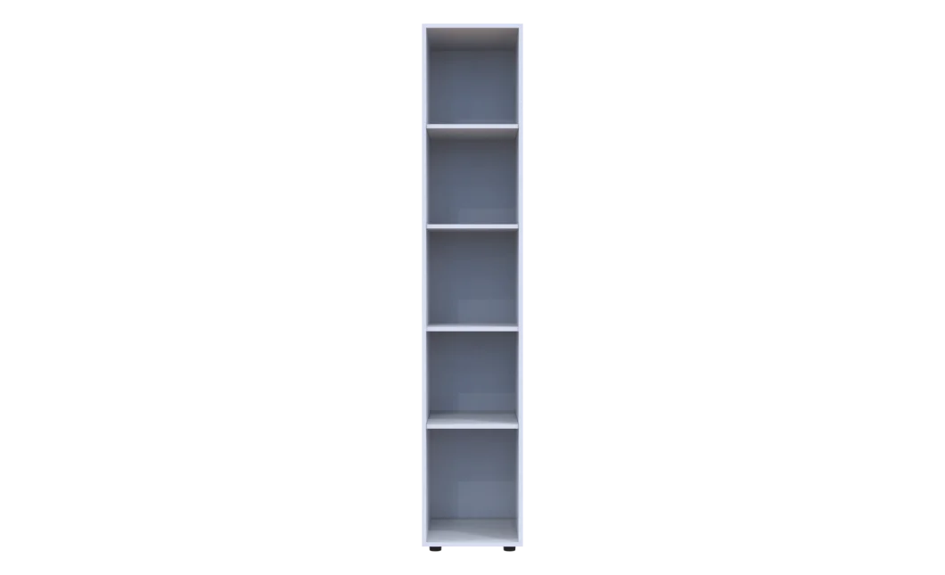 Skříň na oblečení Doros Gelar Bílý se zrcadlem 39 × 49,5 × 203,4 (44900242)
