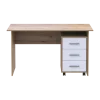 Kancelářský stůl Doros T3 Dub Evok/Bílý Dřevo 120 × 68 × 78 (41901064)
