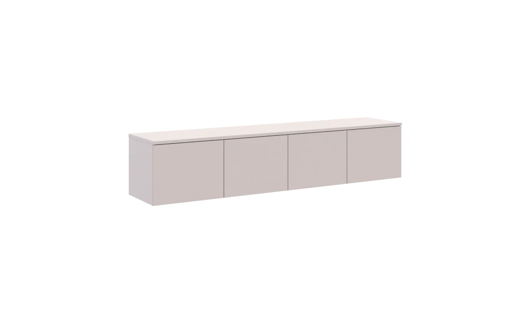 TV stolek Doros Levia Kašmír 4 dveře 160x35x33 (41516085)
