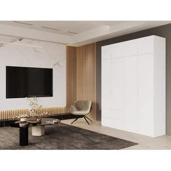 Šatní skříň na oblečení Doros Lukas Bílá 180×50×240 (80737069)