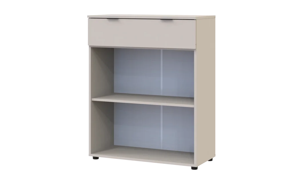 Komoda Doros Ron 2 2 dveře 1 zásuvka Kašmír 80 × 38 × 100 (41516044)