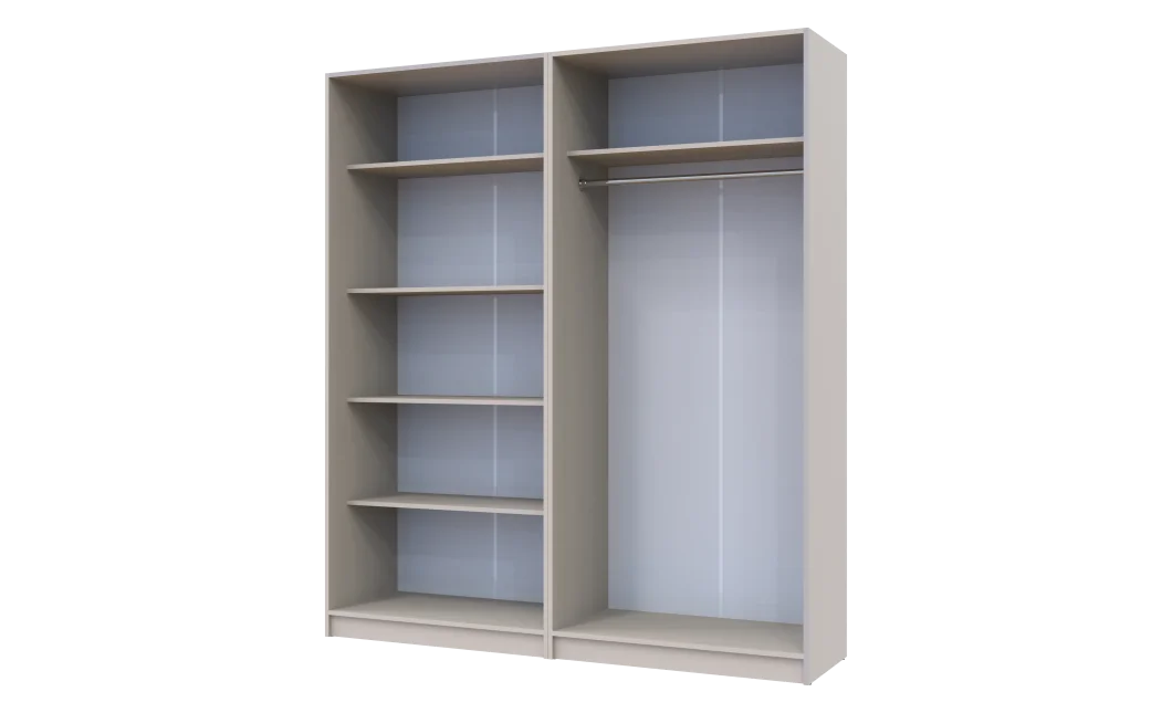 Set Doros Promo s policemi Kašmír 2+2 dveře 180×48×204 (44900290)