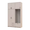Šatní skříň Doros Rondi s věšákem a vysokým nástavcem Kašmír 2 dvere 142x52x260 (42005397)