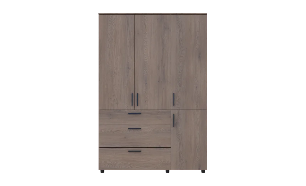 Skříň na oblečení Doros Thorn Cremona Cannolo 3 DTD/3Š police 135х51.6х200 (44900478)