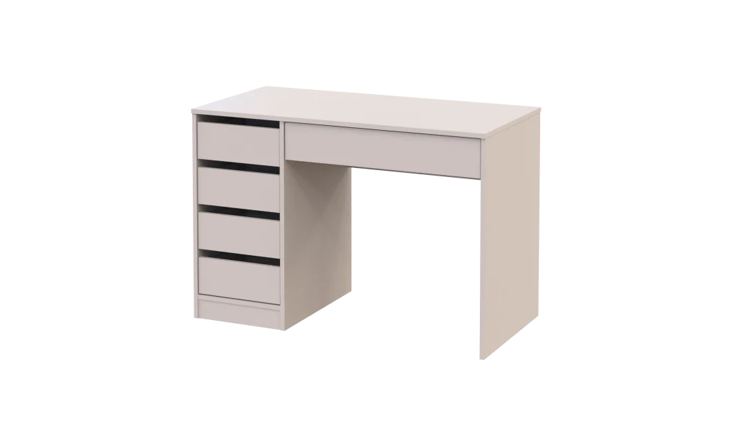Psací stůl Doros Ergo levý Kašmír/Kašmír DTD 110x55x75 (41516106)