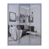 Šatní skříň Doros City Light Borovice Natti 3 zrcadla 180×60×225 (80736524)