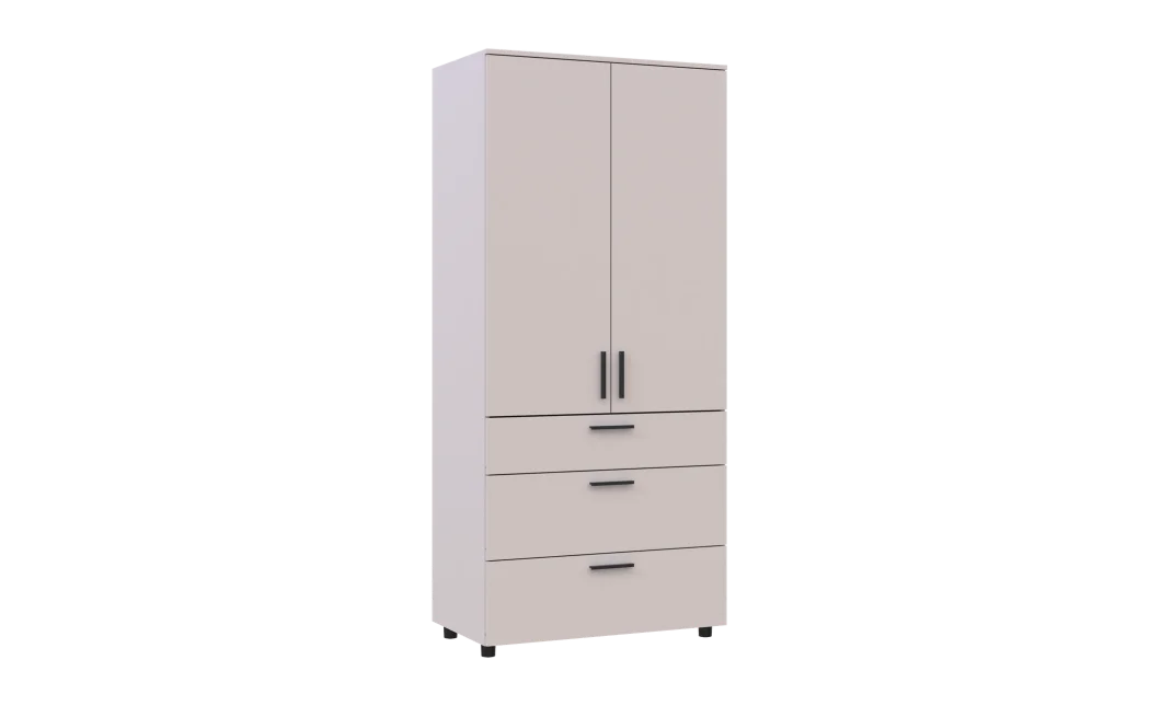Skříň na oblečení Doros Thorn Kašmír 2 DTD/3Š police 90х51.6х200 (44900450)
