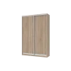Šatní skříň Doros City Light Dub Sonoma 2 DTD 150×45×225 (42002013)