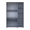 Skříň na oblečení Doros Thorn Šedá 3 DTD tyč 135x51.6x200 (44900487)