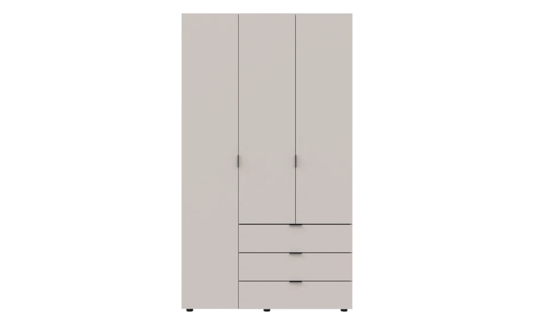 Šatní skříň  Doros Gelar Kašmír 3 DTD 116,2x49,5x203,4 (80737633)