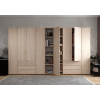 Set Doros Gelar s regálem Dub Sonoma 4+4 dveře 348,2×49,5×203,4 (42005053)