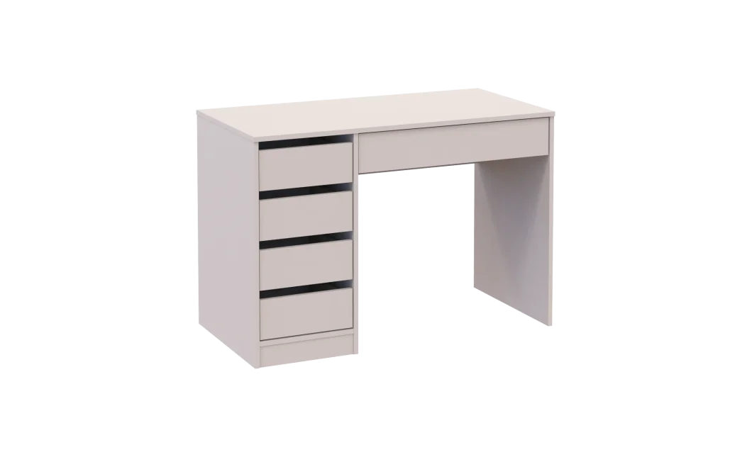Psací stůl Doros Ergo levý Kašmír/Kašmír DTD 110x55x75 (41516106)
