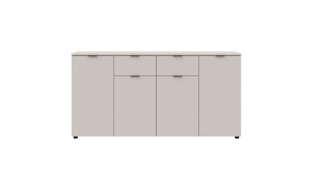 Komoda Doros Ron 7 Kašmír 4 dveře 2 zásuvky 160 × 38 × 81 (41516049)