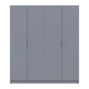 Sada Promo s policemi Šedá 2+2 dveře 180x48x204 (80737771)