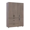 Skříň na oblečení Doros Thorn Cremona Cannolo 3 DTD/3Š police 135х51.6х200 (44900478)