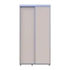 Šatní skříň s posuvnými dveřmi Doros Sigma Slim Kašmír 2 dveře 110x60x214.4 (42005454)