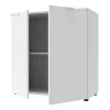 Komoda Doros Ron 3 2 dveře Bílý 80 × 38 × 81 (41516001)