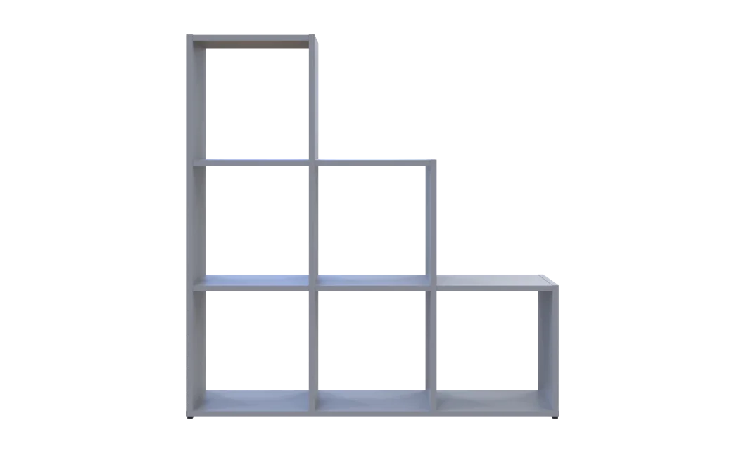 Regál Doros Step 3×3 Šedý otevřený 102,6×28,8×106,1 (41516178)