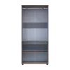 Skříň na oblečení Doros Thorn Cremona Cannolo/Šedá 2 DTD tyč 90х51.6х200 (44900455)