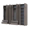 Set Doros Lukas Cannolo/Cannolo 3+4 dveře 315×50×240 (42005248)