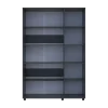 Skříň na oblečení Doros Thorn Antracit 3 DTD police 135x51.6x200 (44900492)