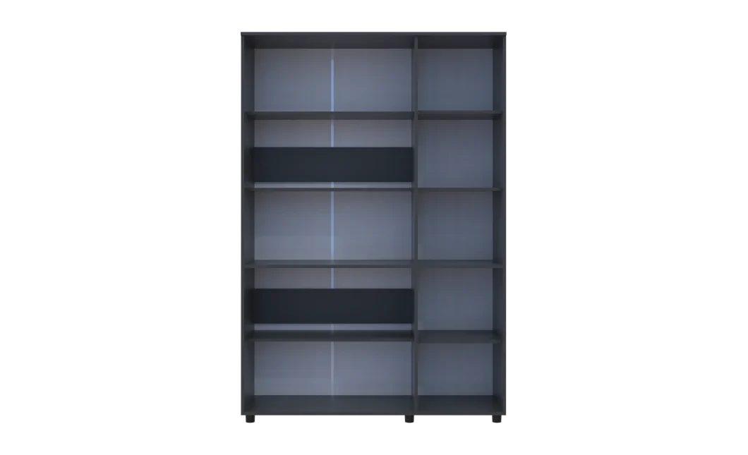 Skříň na oblečení Doros Thorn Antracit 3 DTD police 135x51.6x200 (44900492)