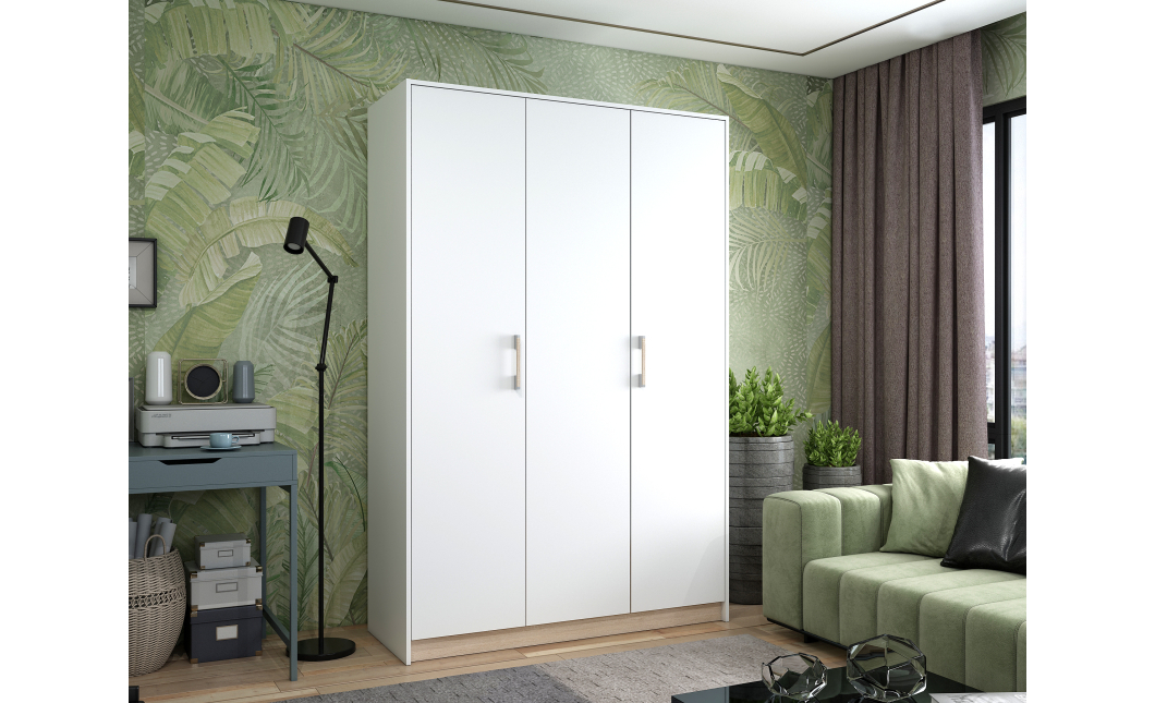 Šatní skříň Doros Austin Biela 135х51х205 (80737167)