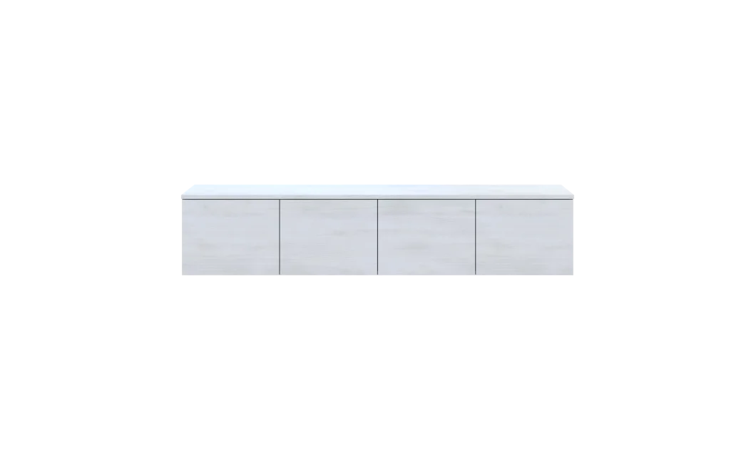 TV stolek Doros Levia Bílé dřevo 4 dveře 160x35x33 (41516117)