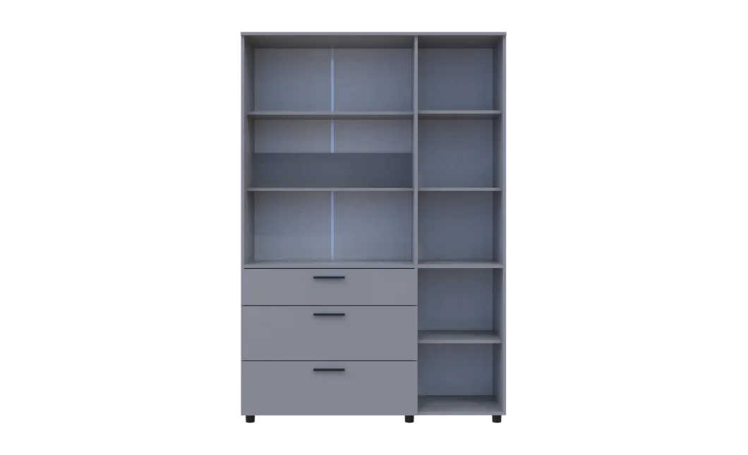 Skříň na oblečení Doros Thorn Šedá 3 DTD/3Š police 135х51.6х200 (44900490)