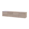 TV stolek Doros Levia Dub Sonoma 4 dveře 160x35x33 (41516300)