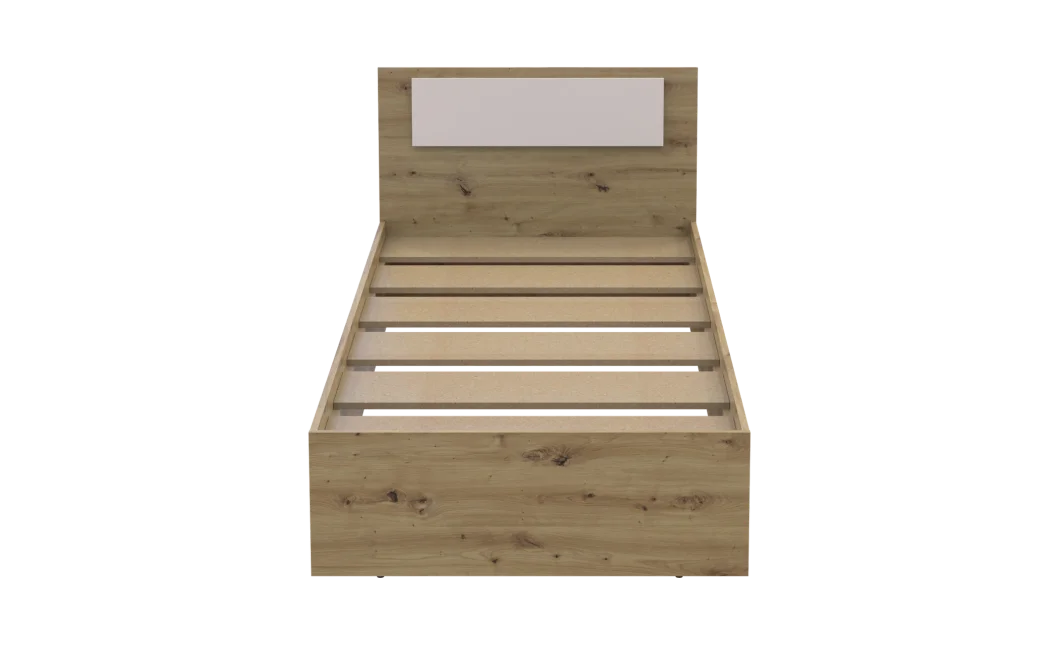 Postel Doros Rondi Jednolůžková Dub Artisan/Kašmír 90x200 (44900529)