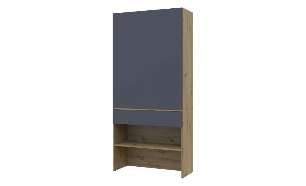 Předsíň Doros Split Dub Artisan/Grafit DTD 94 × 39 × 200 (44900271)