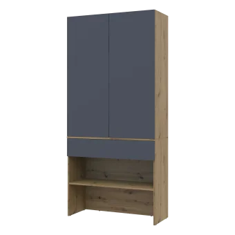 Předsíň Doros Split Dub Artisan/Grafit DTD 94 × 39 × 200 (44900271)
